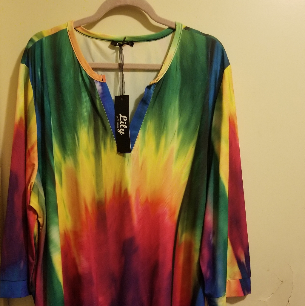 Tye Dye Tunic. New Without Tags